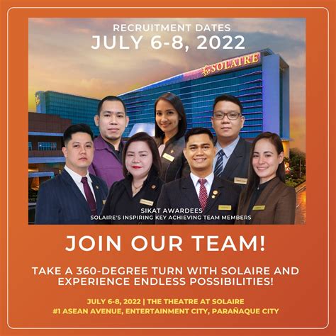 solaire recruitment|Join the team! Experience .